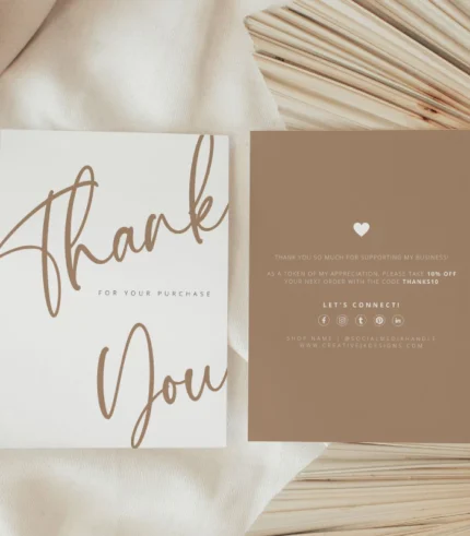 greeting business header